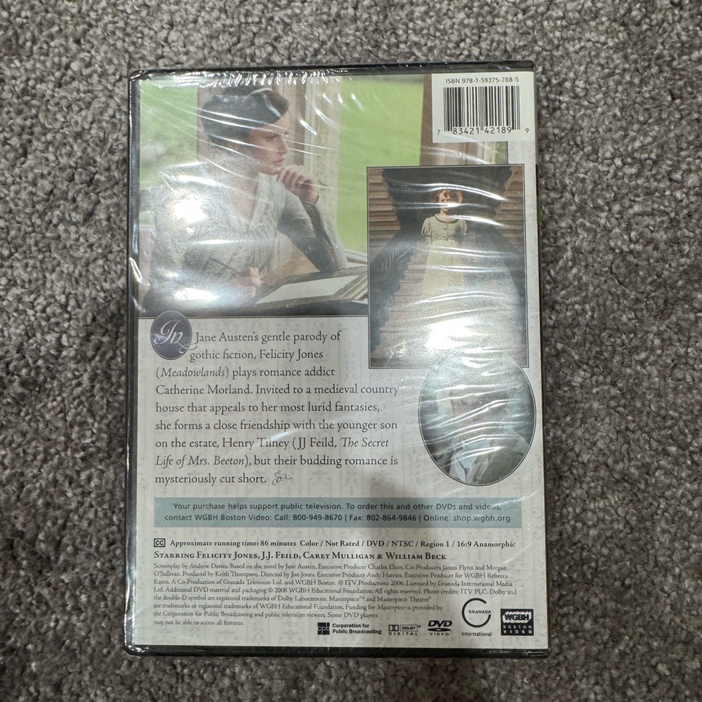 Jane Austen's Felicity Jones DVD